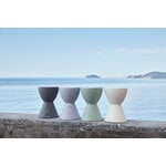 Kartell Prince Aha stool, pigeon grey, decoration image