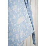 Kauniste Sauna bath robe, light blue