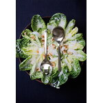 Kay Bojesen Grand Prix small salad set, polished stainless steel