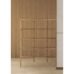 Karimoku Case N-SS01 Regal 3 x 4, 142,7 x 169,2 cm, lackierte Eiche, dekorationsbild