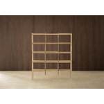 Karimoku Case N-SS01 Regal 3 x 4, 142,7 x 169,2 cm, lackierte Eiche, dekorationsbild