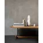 Fogia Table basse ovale Koku, chêne laqué