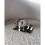 Tazzine da caffè espresso in acciaio inossidabile da 90 ml, nere
