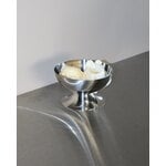 Nichba Ice Cup Low dessert bowl, polished stainless steel, decoration image
