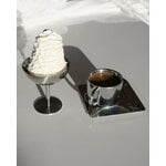 Nichba Ice Cup Tall dessert bowl, polished stainless steel, decoration image