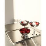 Nichba Ice Cup Low dessert bowl, polished stainless steel, decoration image