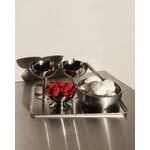 Nichba Ice Cup Low dessert bowl, polished stainless steel, decoration image