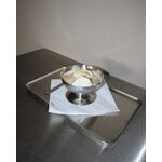 Nichba Ice Cup Low dessert bowl, polished stainless steel, decoration image