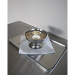 Nichba Ice Cup Low dessert bowl, polished stainless steel, decoration image