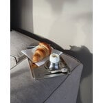 Nichba Portauova, acciaio inox, immagine decorativa