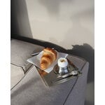 Nichba Portauova, acciaio inox, immagine decorativa