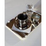 Nichba Set di tazze da caffè Americano Trio, acciaio inox lucidato, immagine decorativa