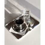 Nichba Set di tazze da caffè Americano Trio, acciaio inox lucidato, immagine decorativa