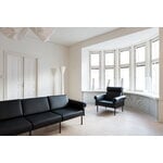 Yrjö Kukkapuro Ateljee lounge chair, black - black leather