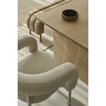 Lepo Product Boa stol, krom - ljusbeige Kvadrat Coda2 103