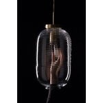 Bomma Lantern pendant, clear - patina gold, decoration image