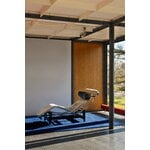 LAYERED Solid wool rug, blue foncé, decoration image
