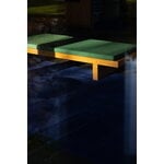 LAYERED Solid wool rug, blue foncé, decoration image