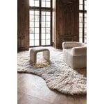 LAYERED Residue Shaggy matto, 180 x 270 cm, luunvalkoinen