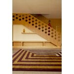 LAYERED Teklan Labyrinth rug, mulberry sand, decoration image