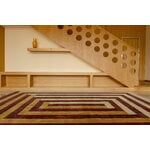 LAYERED Teklan Labyrinth rug, mulberry sand, decoration image