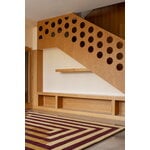 LAYERED Teklan Labyrinth rug, mulberry sand, decoration image