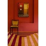 LAYERED Teklan Labyrinth rug, coral pink, decoration image