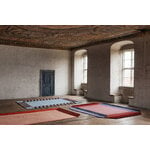 LAYERED Teklan Frame rug, mulberry sky