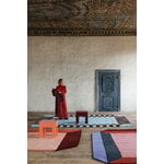 LAYERED Teklan Frame rug, mulberry sky