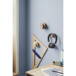 Room Copenhagen Lego Wooden Wall Hanger, lot de 3, chêne teinté foncé