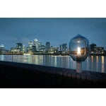 Established & Sons  Lighthouse T1 table lamp, grey - Carrara white marble, view 2