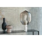 Established & Sons  Lighthouse T1 table lamp, grey - Carrara white marble, view 3