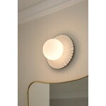 Nuura Liila Muuse wall/ceiling lamp, small, white - opal