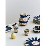 HAY La Pittura plate, 28,5 cm, Deep blue flower, image décorative
