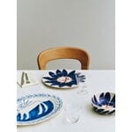 HAY La Pittura plate, 28,5 cm, Deep blue flower, image décorative