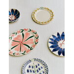 HAY La Pittura plate, 28,5 cm, Deep blue flower, image décorative