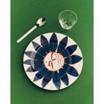 HAY La Pittura plate, 28,5 cm, Deep blue flower, image décorative