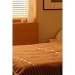 Lapuan Kankurit Aurora blanket, 130 x 180 cm, cinnamon - natural dyed woad, decoration image