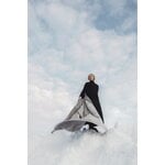 Lapuan Kankurit Aurora blanket, 130 x 180 cm, grey - white, decoration image