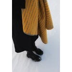 Lapuan Kankurit Aurora blanket, 130 x 180 cm, grey - coffee dyed orange, decoration image