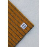 Lapuan Kankurit Aurora blanket, 130 x 180 cm, grey - coffee dyed orange, decoration image