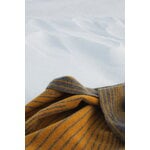 Lapuan Kankurit Aurora blanket, 130 x 180 cm, grey - coffee dyed orange, decoration image