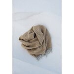 Lapuan Kankurit Havas blanket, 140 x 180 cm, coffee dyed orange, decoration image