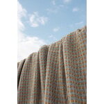 Lapuan Kankurit Havas blanket, 140 x 180 cm, coffee dyed orange, decoration image