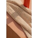Lapuan Kankurit Kuohu hand towel, white - cinnamon, decoration image
