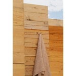 Lapuan Kankurit Kuohu giant towel, white - cinnamon, decoration image