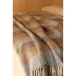 Lapuan Kankurit Kasku wool blanket, 130 x 180 cm, light blue - green, view 4