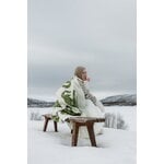 Lapuan Kankurit Kissanpäivät blanket, olive - white, decoration image