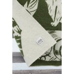 Lapuan Kankurit Kissanpäivät blanket, olive - white, decoration image
