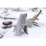 Lapuan Kankurit Tanhu Decke, 140 x 180 cm, Fransen, hellgrau - weiß, dekorationsbild
